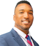 Corporate portrait of Donnell Layne, a sharp-dressed technology strategist.